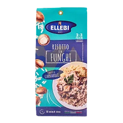 Ризотто "Ellebi" с грибами 175гр Италия