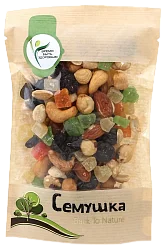 Сладкая смесь жареных орехов с цукатами "Семушка" 150 гр