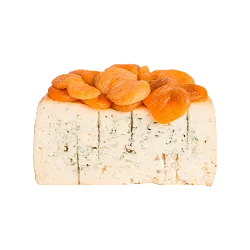 Сыр с ликером амаретто и абрикосами 50% 