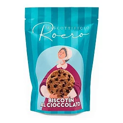 Печенье "Biscottificio Roero" бисквитное с шоколадными каплями 170гр Италия