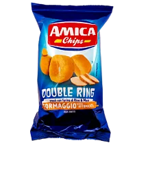Снеки "Amica" со вкусом копченого сыра 70гр Италия