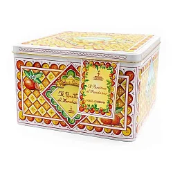 Панеттоне "DOLCE&GABBANA" с сицилийскими мандариновыми цукатами 1кг ж/б Италия