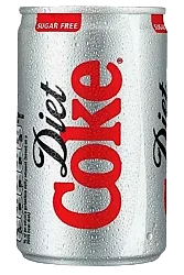 Напиток газ. "Coca-Cola" Diet ж/б 0,15 л Великобритания