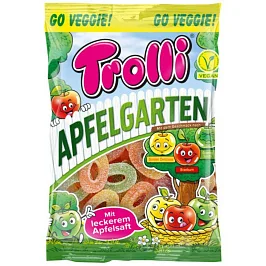 Мармелад "Trolli" Яблочный сад 150гр Германия