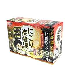 Соль"Hakugen Earth"для ванны (с аром.абрик) 45г*16таб