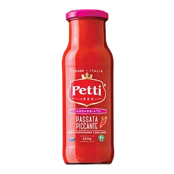 Соус "Petti" томатный пассата Аррабиата 500гр Италия 