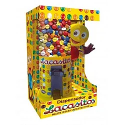 Драже "Lacasitos" из мол. шоколада  Диспенсер и игрушка 150 гр Испания