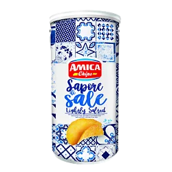 Чипсы"Amica"с пониженным содержанием соли туба 325гр Италия