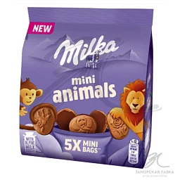 Печенье "Milka" Mini Animals 99,5 гр