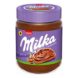 Паста шоколадная "Milka" с орехами 350гр