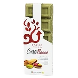 Шоколад "Bacco" с фисташками 400г Италия