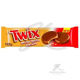 Печенье "Twix" Секрет Центр 132гр