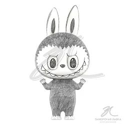 Игрушка Labubu MEGA LABUBU Sketch