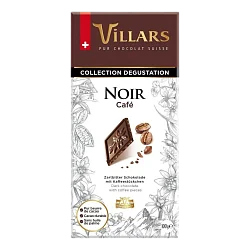 Шоколад "Villars" темный с кофейной крошкой 100гр Швейцария