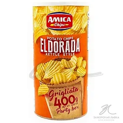Чипсы "Amica" картофельные рифленые 400 гр 