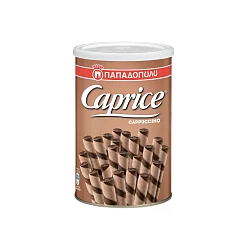 Вафли "CAPRICE" с кремом капучино 250гр Греция