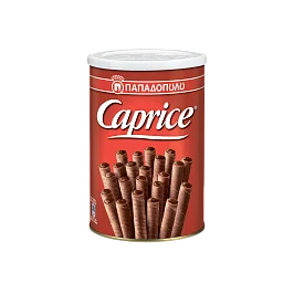 Вафли "CAPRICE" с фундуком и шок. кремом 250гр 