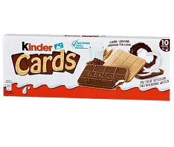 Печенье "Kinder Cards" 128гр Италия