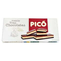 Туррон "Picó" три шоколада 200гр Испания